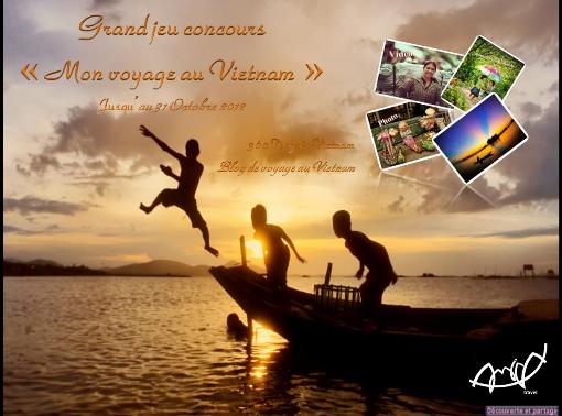 Concours de photos et vidéos « Mon voyage au Vietnam » organisé par l'Agence Amica Travel